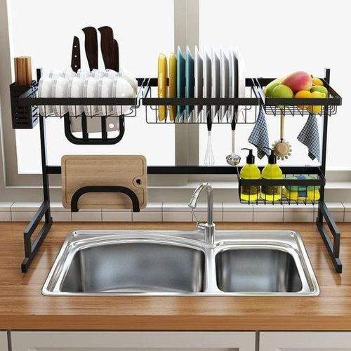 Kitchen Storage Rack | رف تخزين المطبخ - Multi-Layer Organizer Shelf