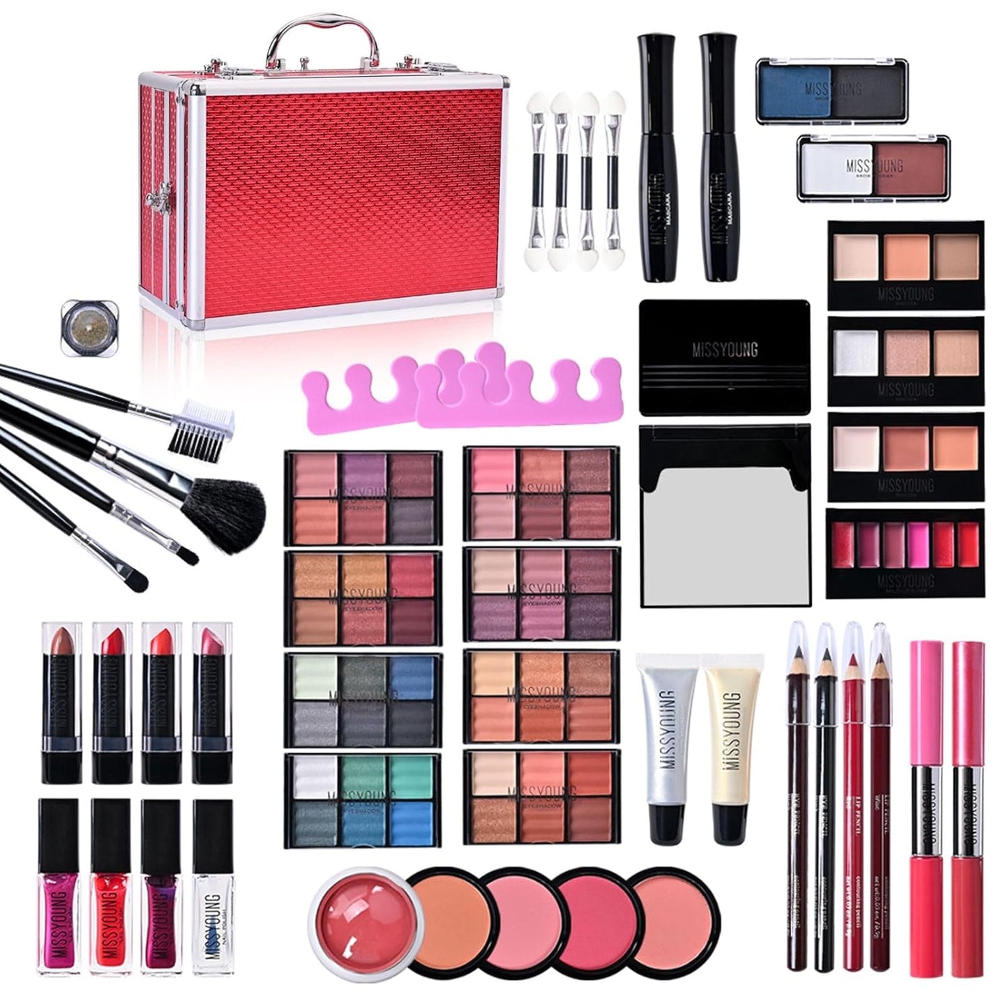 Miss Young All-in-one Make up Gift Set  | مجموعة Miss Young الكاملة للهدايا للمكياج
