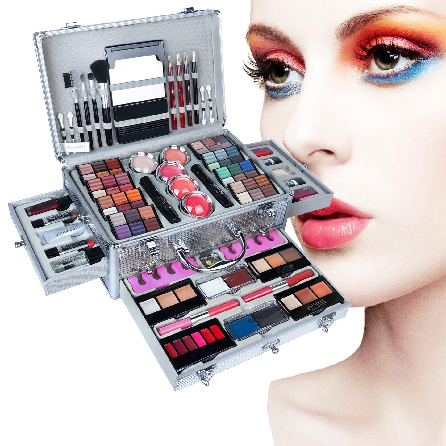 Miss Young All-in-one Make up Gift Set  | مجموعة Miss Young الكاملة للهدايا للمكياج
