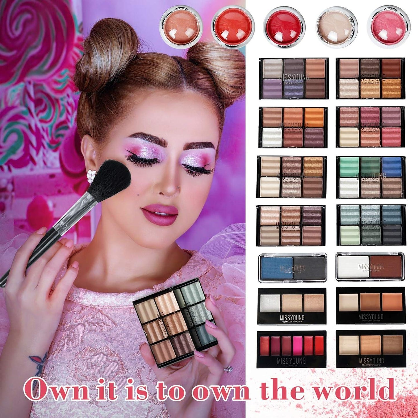 Miss Young All-in-one Make up Gift Set  | مجموعة Miss Young الكاملة للهدايا للمكياج