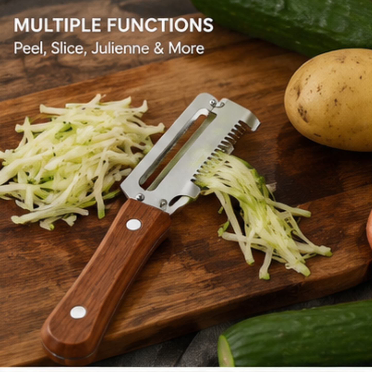 2 in 1 Multifunctional Vegetable Peeler