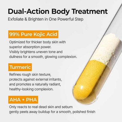 Dr.Melaxin Peel Shot Exfoliating Kojic Acid Turmeric Spray | د. ميلاكسين بيل – بخاخ مقشّر بحمض الكوجيك والكركم